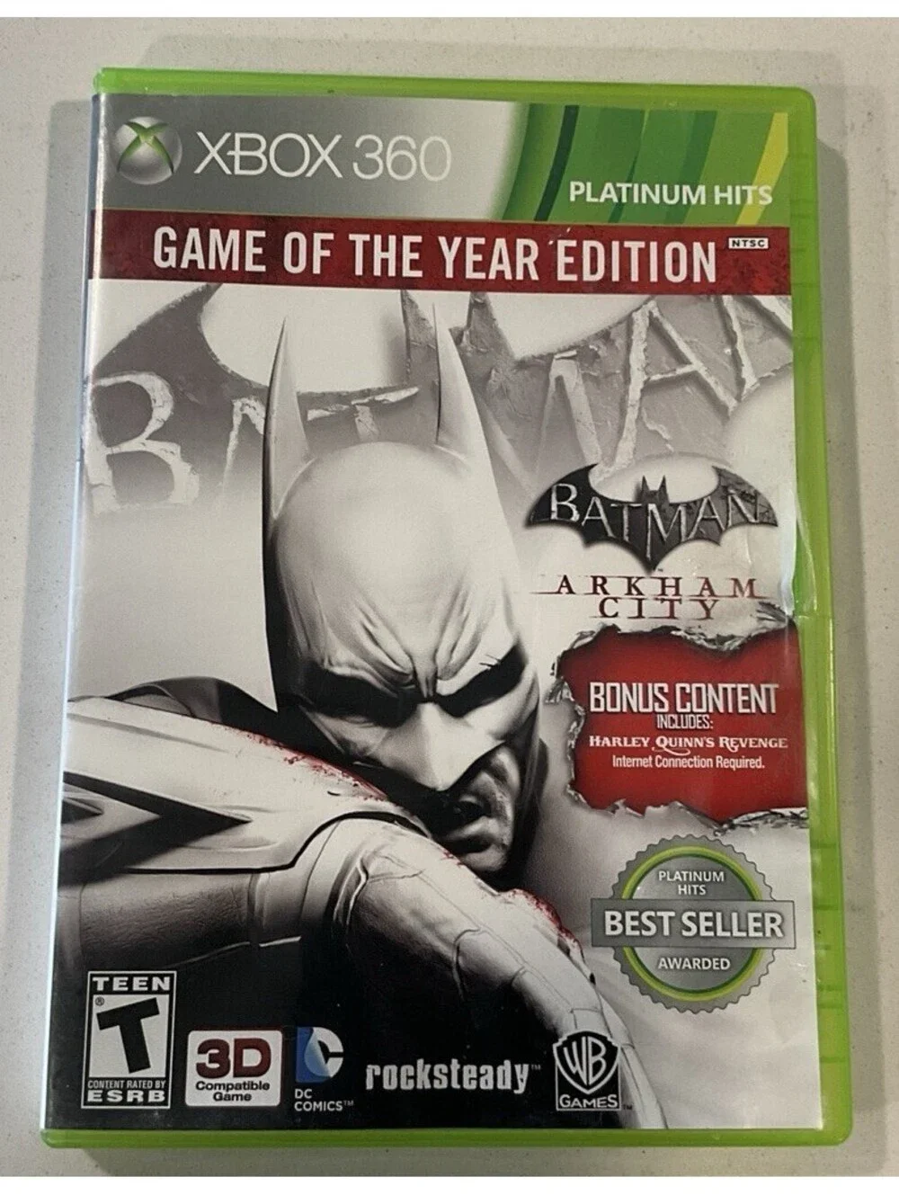 Batman: Arkham City Game of the Year Edition Xbox 360 2012